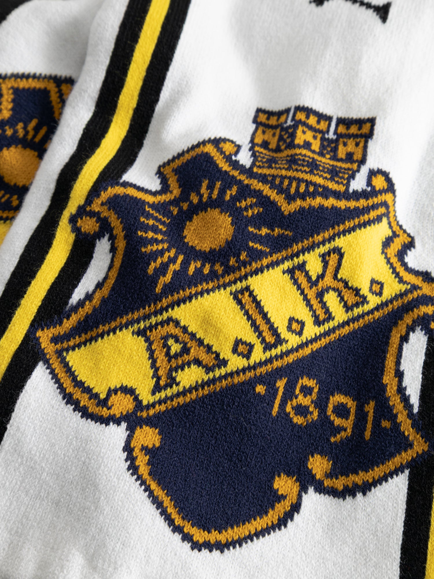 Halsduk vit Allmänna Idrottsklubben