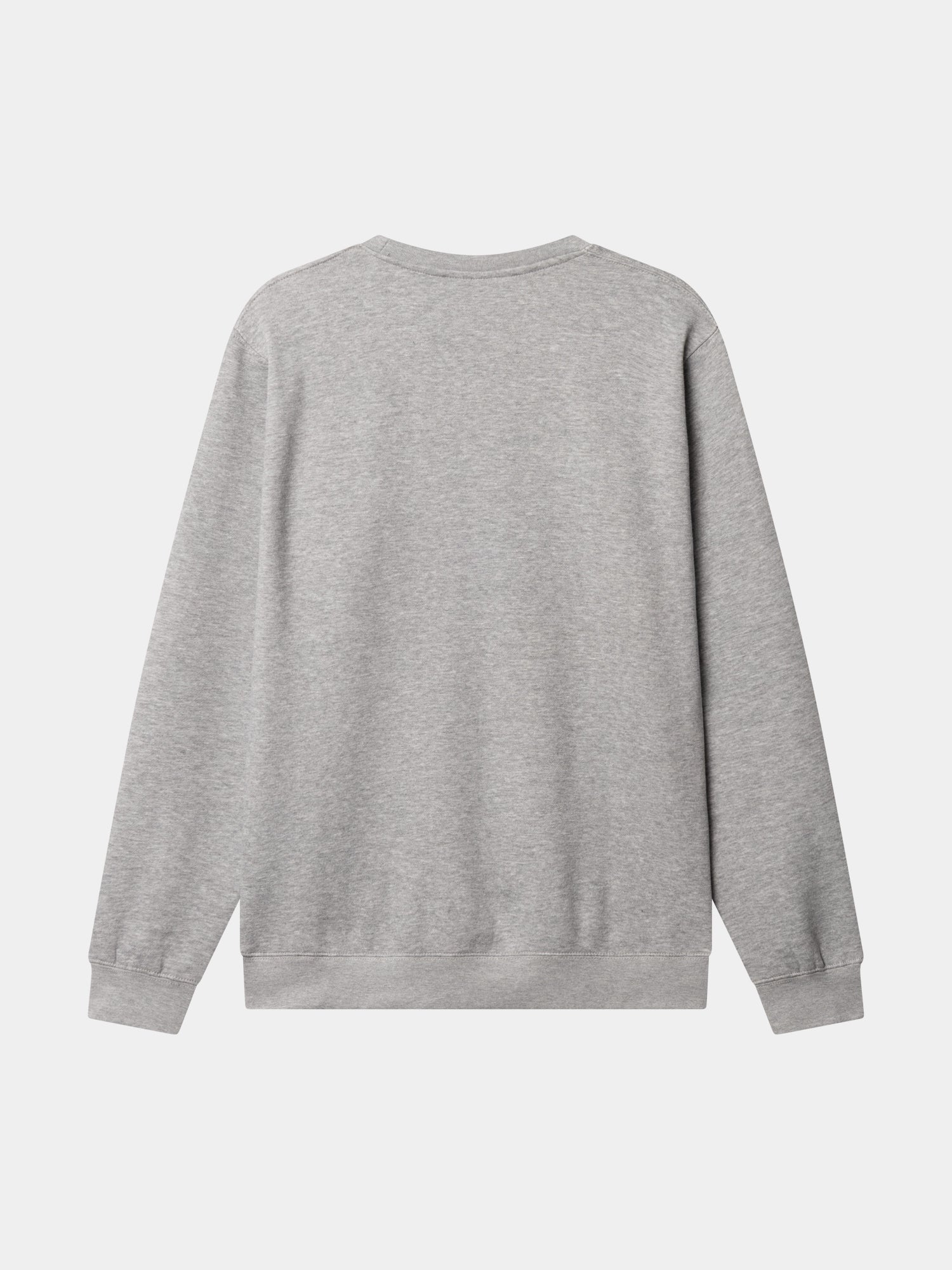 Sweatshirt gråmelerad Igår Idag
