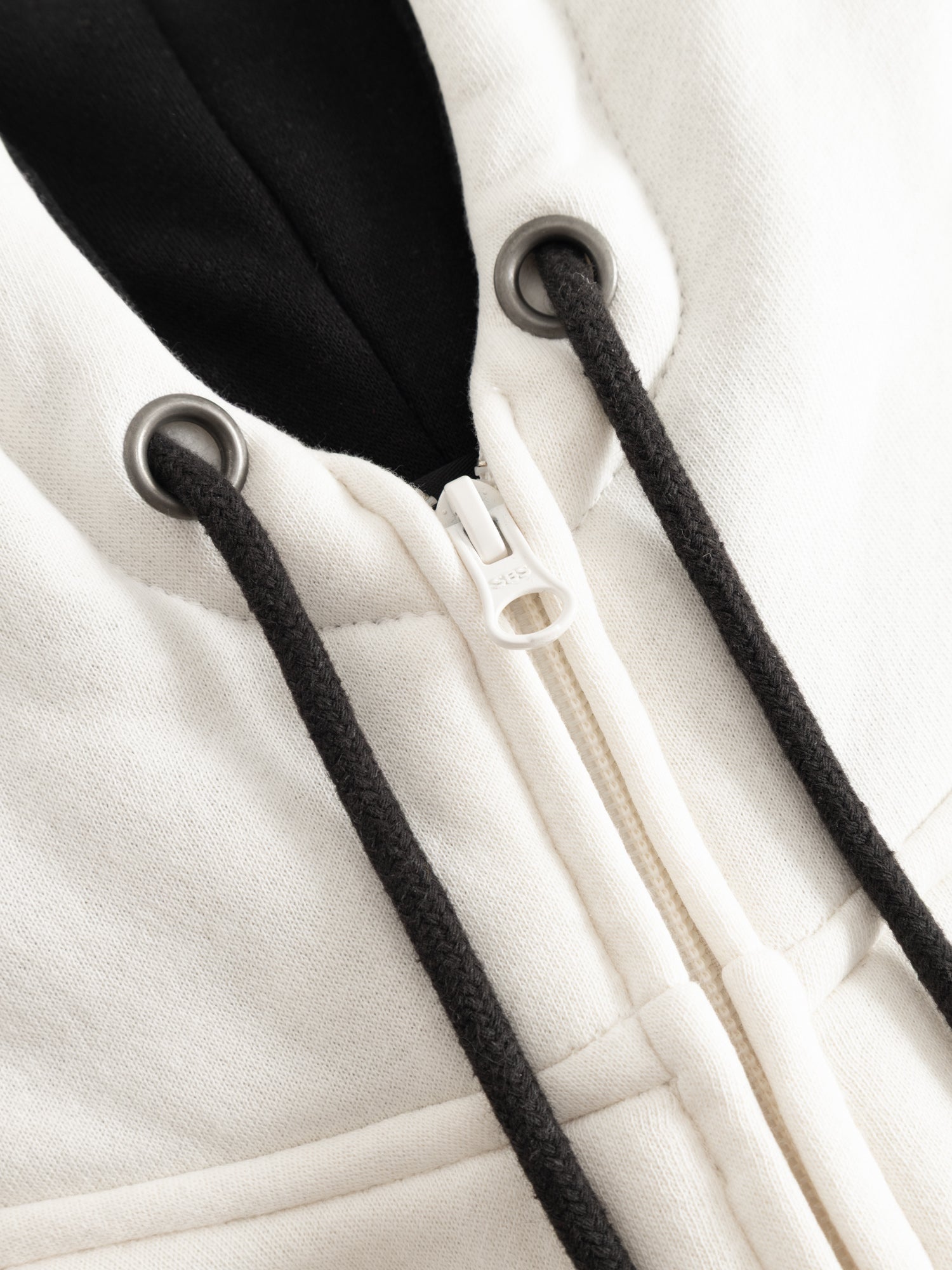 Zip Hood offwhite Igår Idag