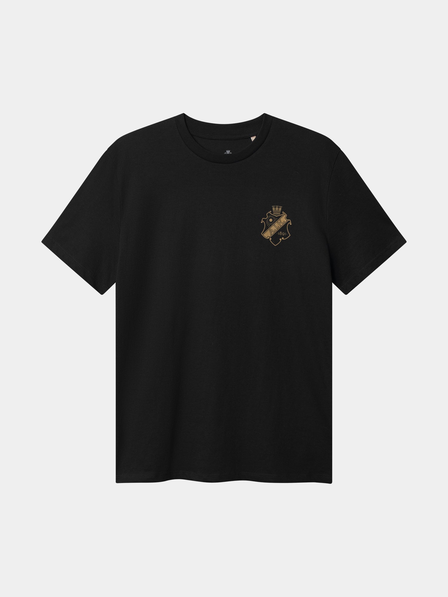 T-shirt svart sköld