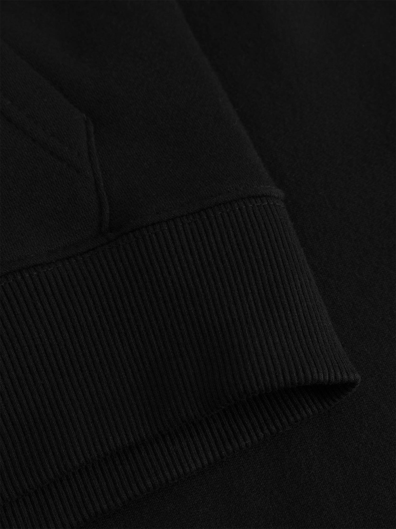 Zip hood barn svart sköld