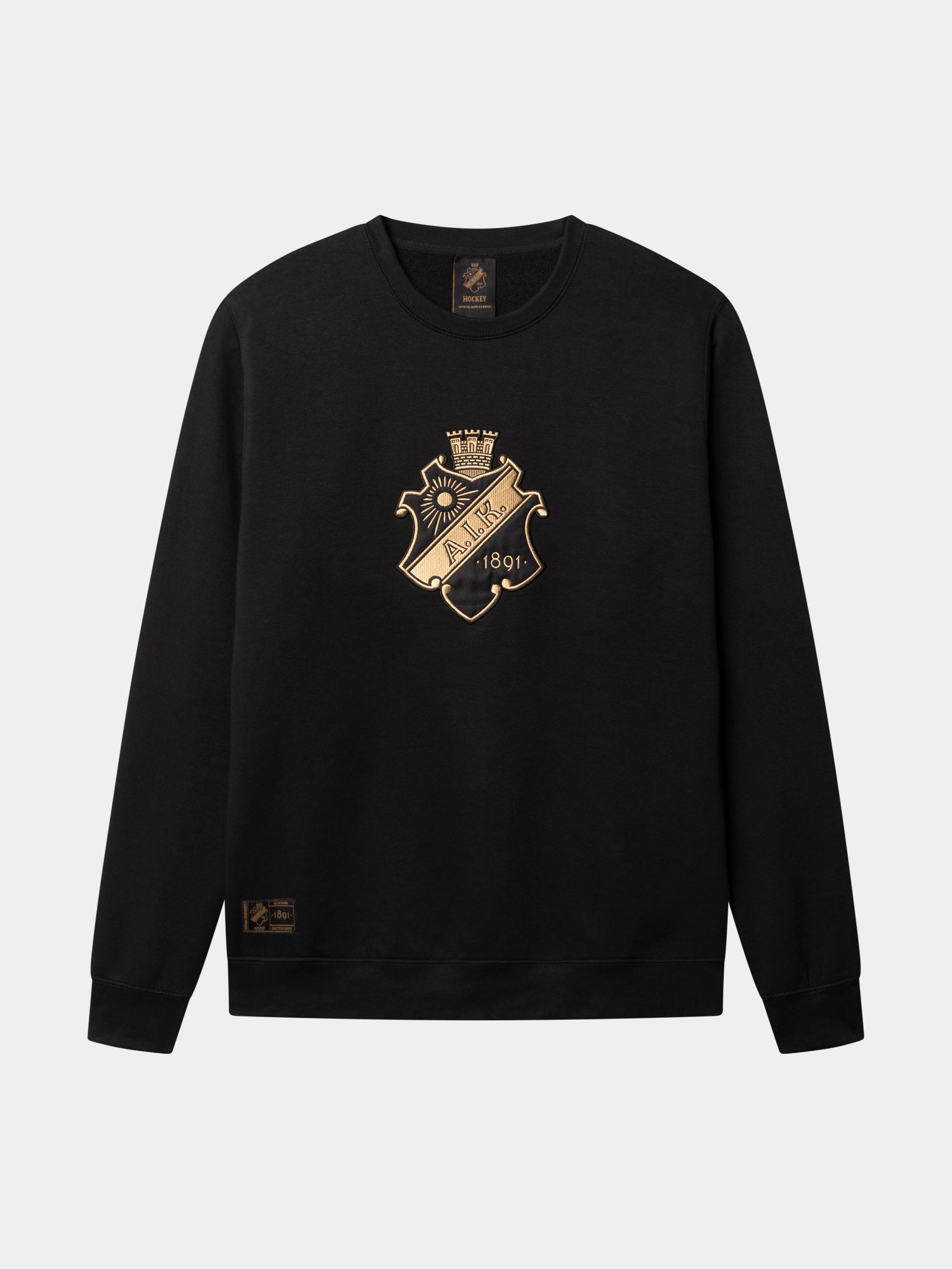 Sweatshirt sköld guld
