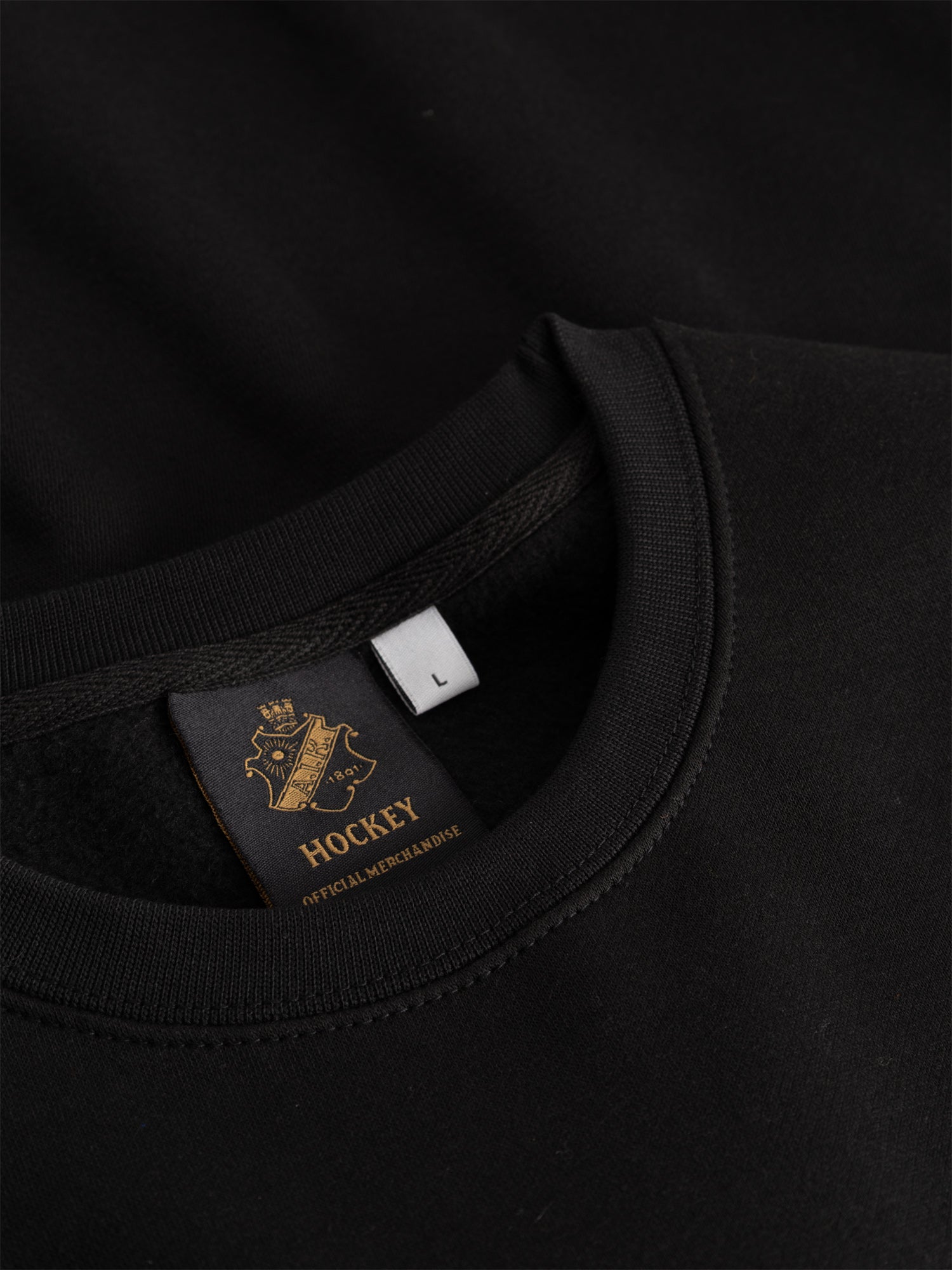 Sweatshirt sköld guld