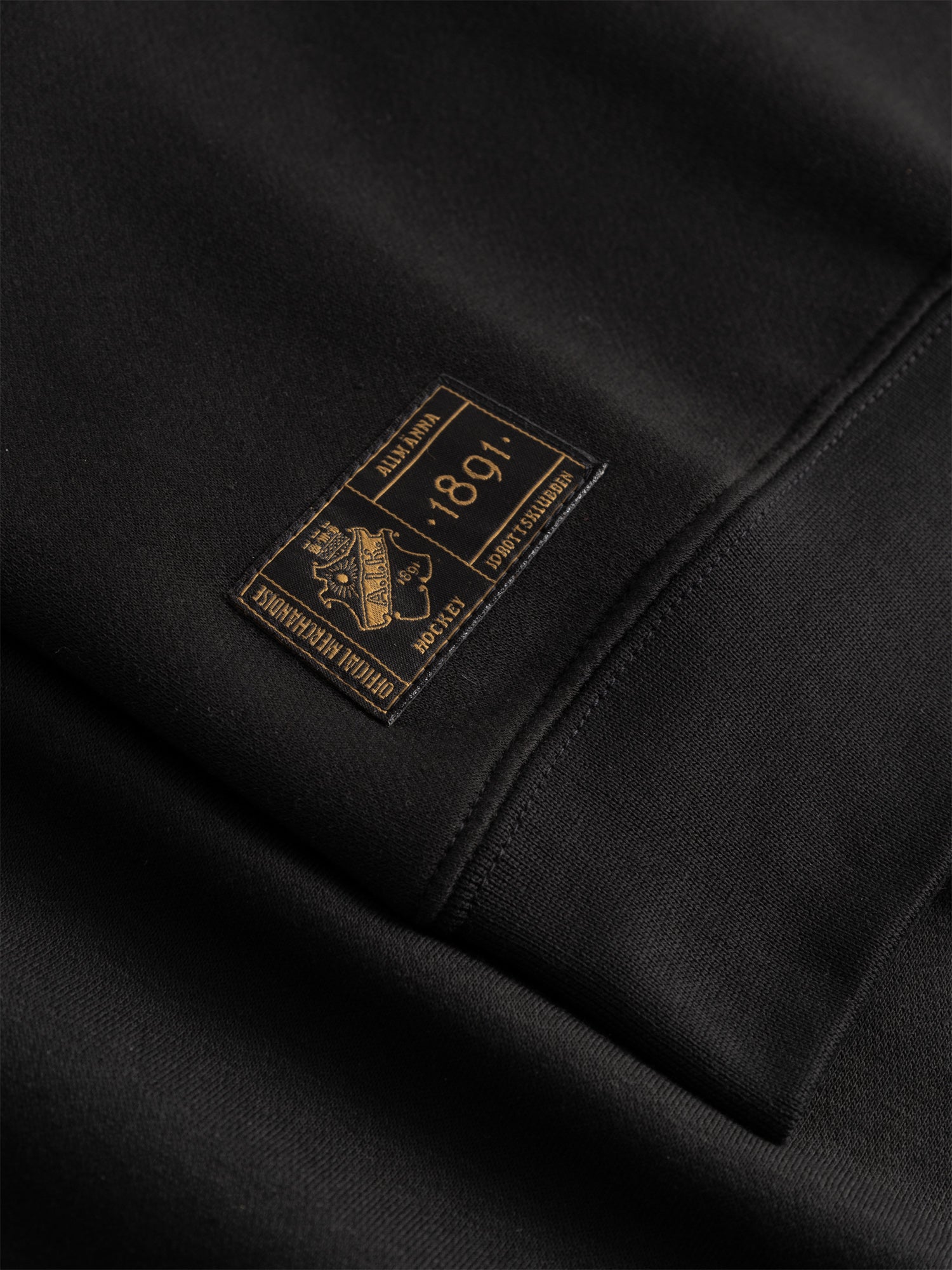 Sweatshirt sköld guld