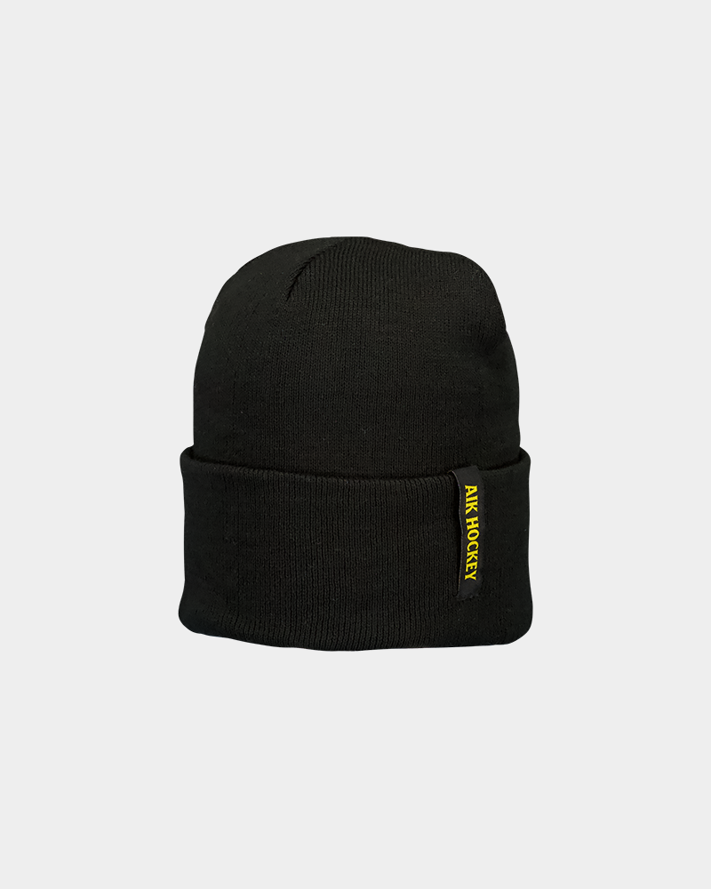 Stickad mössa AIK Hockey label