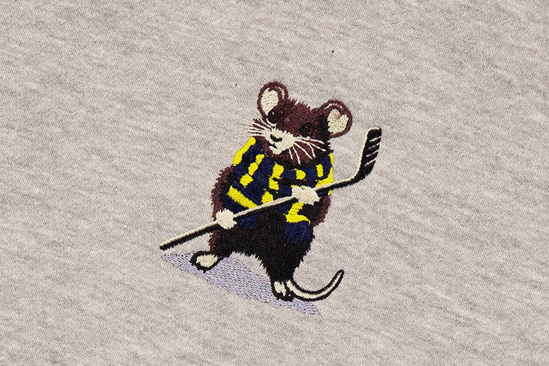 Sweatshirt barn Gnagare grå
