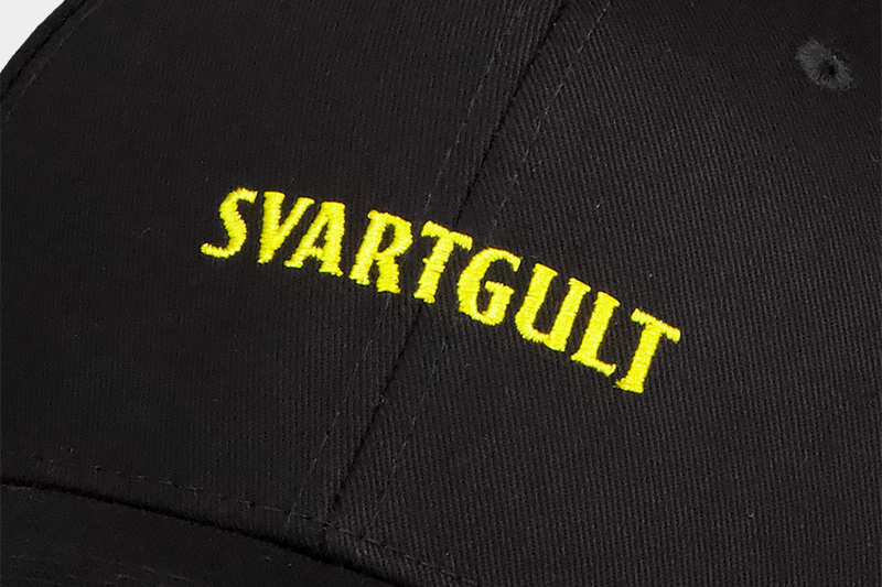 Baseballkeps Svartgult