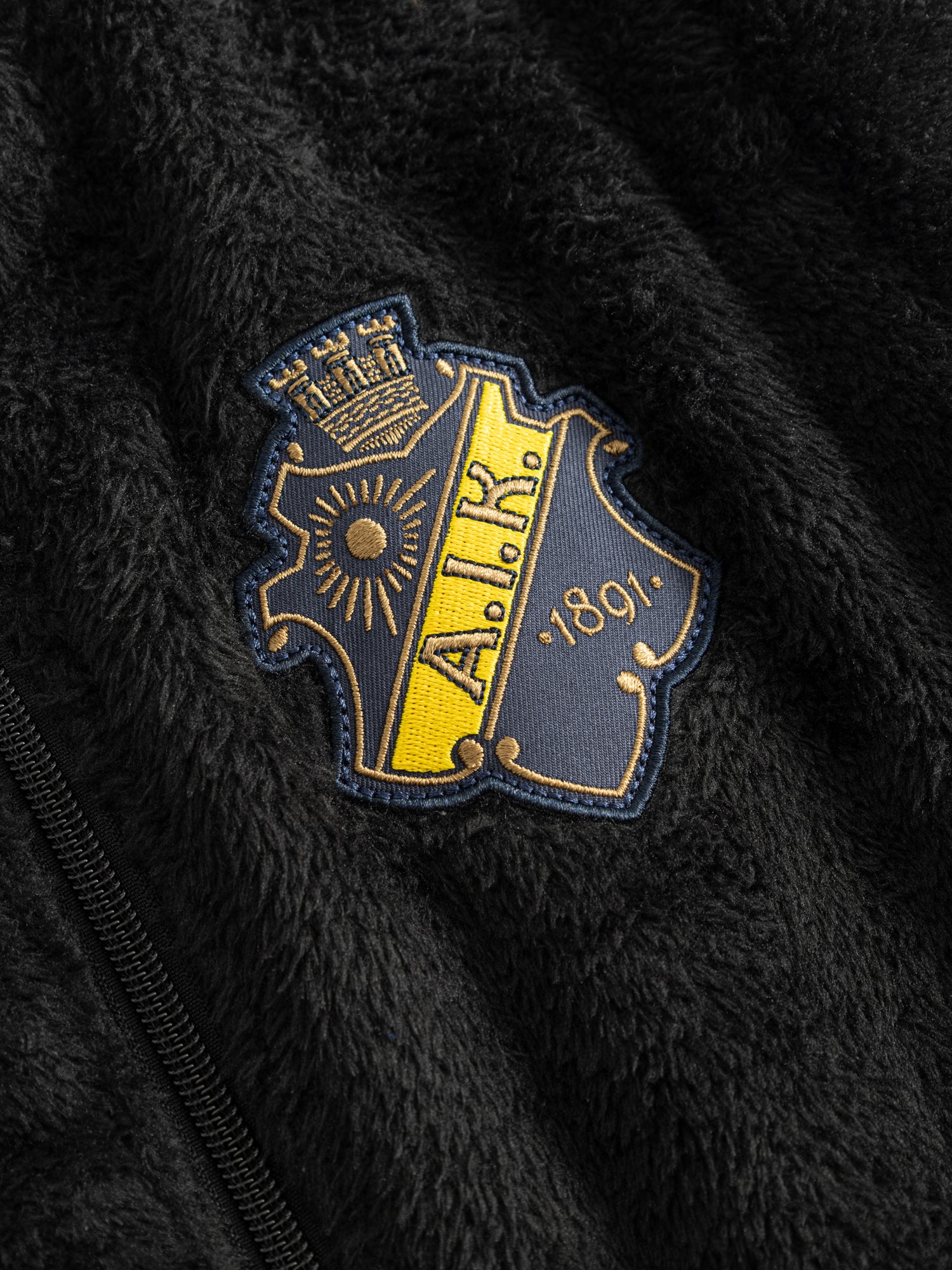 Teddy Jacket svart