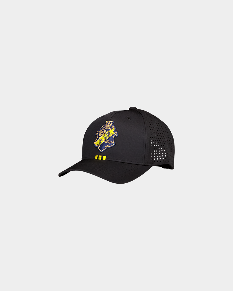 Baseballkeps svart sköld – AIK Hockey Shop