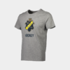 grå t-shirt med AIK tryck