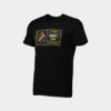svart t-shirt med tryck allmänna idrottsklubben hockey